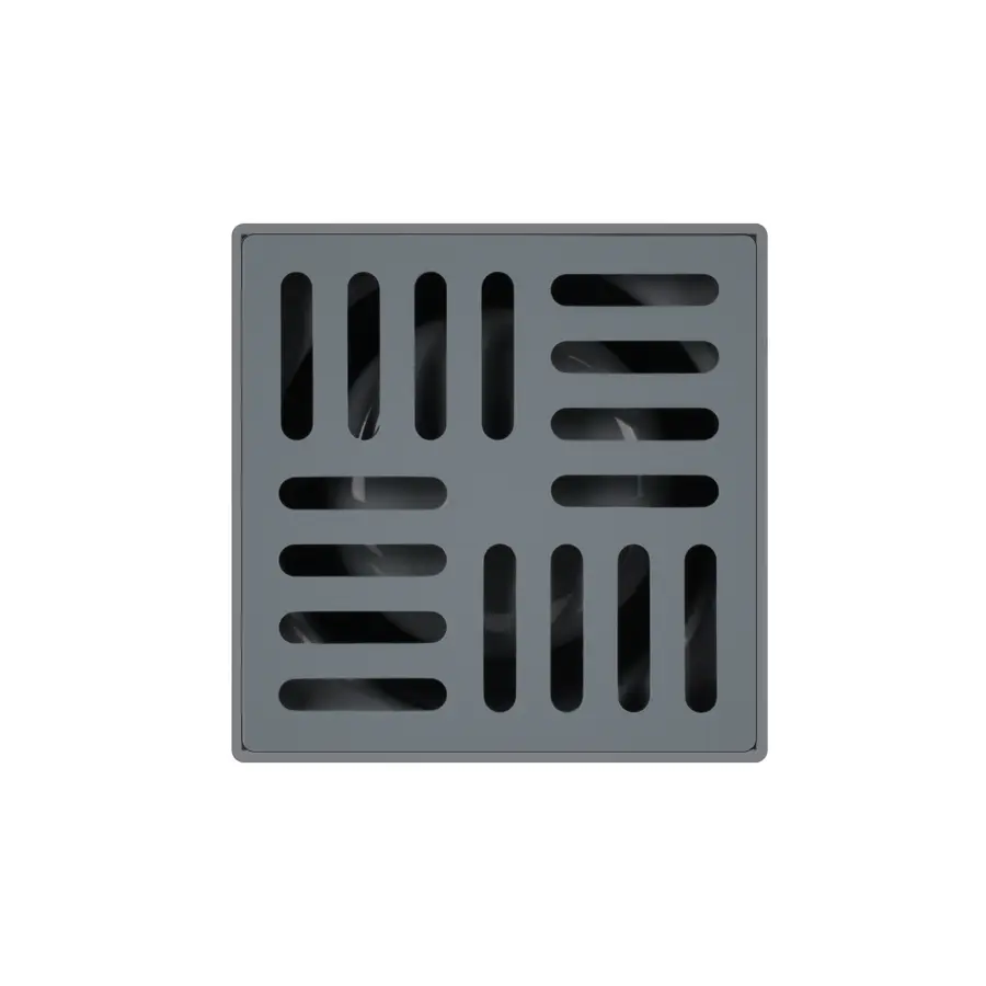 Трап Lidz (WHI) 60 07 T002 00 вертикальний з пластиковою решіткою 150х150