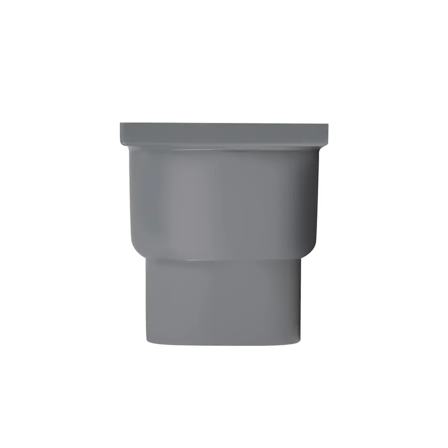 Трап Lidz (WHI) 60 07 T002 00 вертикальний з пластиковою решіткою 150х150