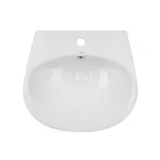 Раковина підвісна моноблок Qtap Virgo 550х430х400 White з донним клапаном QT1811037GW Раковина підвісна моноблок Qtap Virgo 550х430х400 White з донним клапаном QT1811037GW