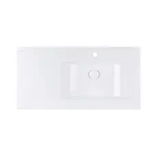 Раковина Qtap Albatross New 910x470x180 White с донным клапаном QT0111750690RW