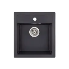 Кухонна гранітна мийка Qtap CS 5046 Beton (QT5046BET502)