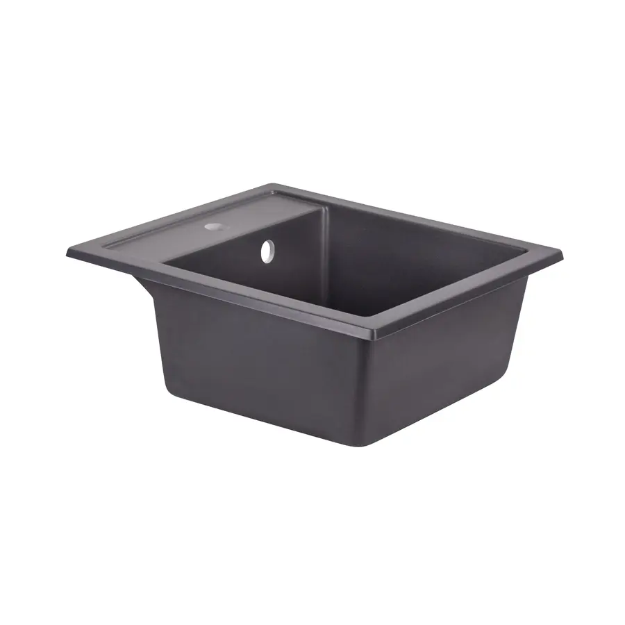 Кухонная гранитная мойка Qtap CS 5046 Beton (QT5046BET502)