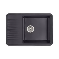 Кухонна гранітна мийка Qtap CS 7440 Beton (QT7440BET502)