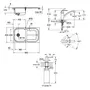 Мийка кухонна Grohe K300 31565SD0 + змішувач Eurosmart 33281002 + дозатор для миючого засобу Contemporary 40536000