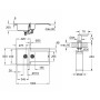 Кухонна гранітна мийка Grohe K500 31646AP0 + дозатор для миючого засобу Contemporary 40536000