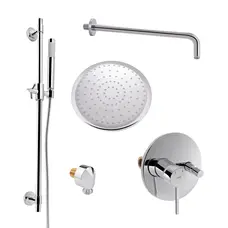 Комплект 5 в 1 душова система прихованого монтажу Qtap 103