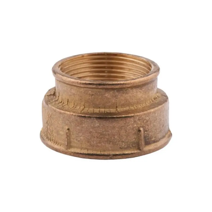 Муфта латунна 2"х1" 1/2 ВР