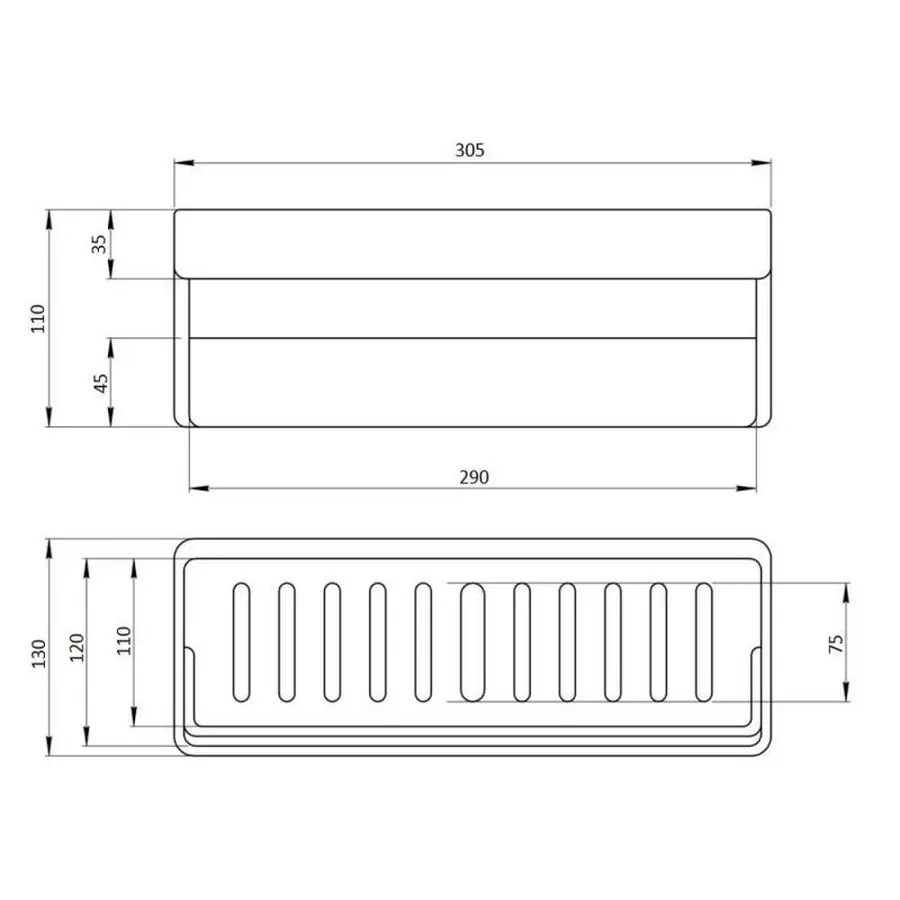Полиця Qtap PL02