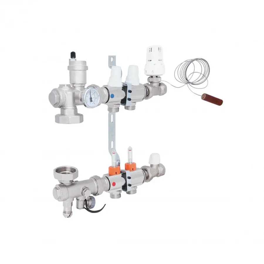 Колекторна група Icma 3/4" 2 виходи, з витратоміром №A3K013