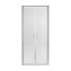 Душові двері в нішу Qtap Gemini CRM209.C6 90х190 см, скло Clear 6 мм, покриття CalcLess