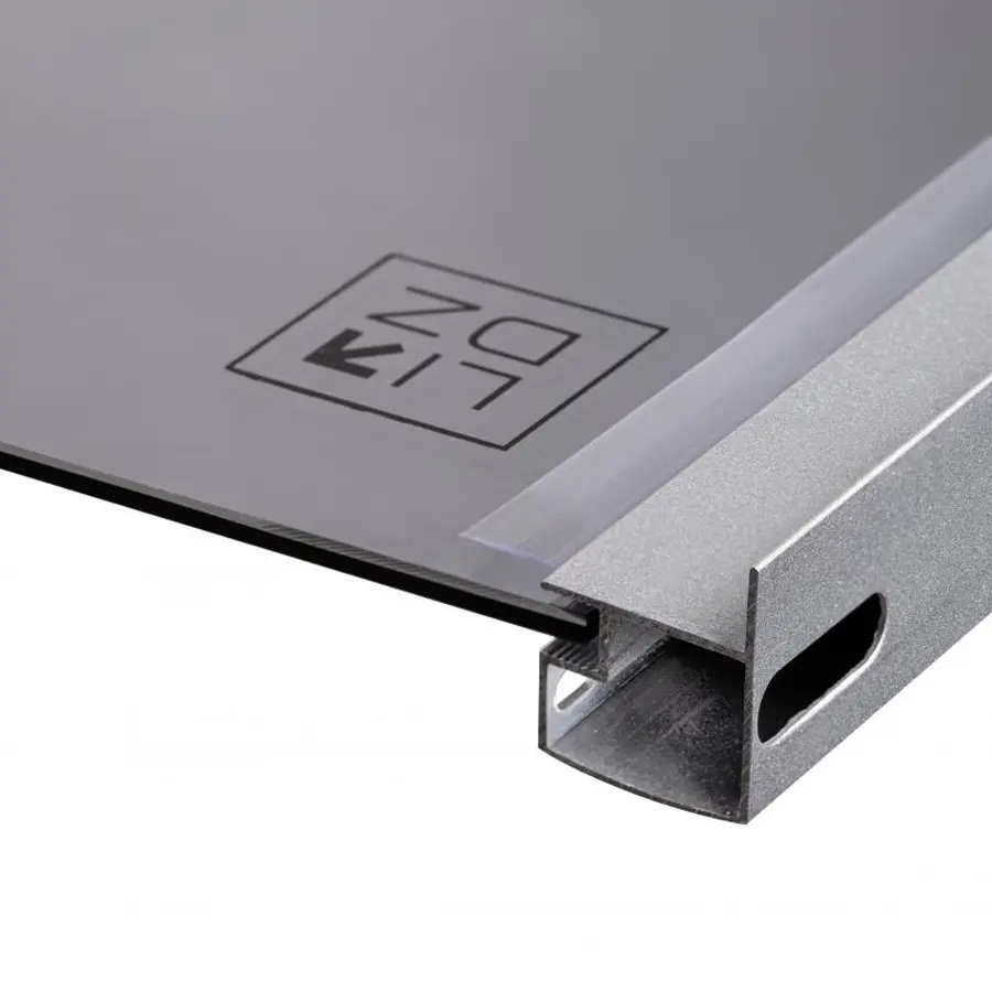 Душова кабіна Lidz Wawel SC90x90.SAT.LOW.GR, скло тоноване 4 мм