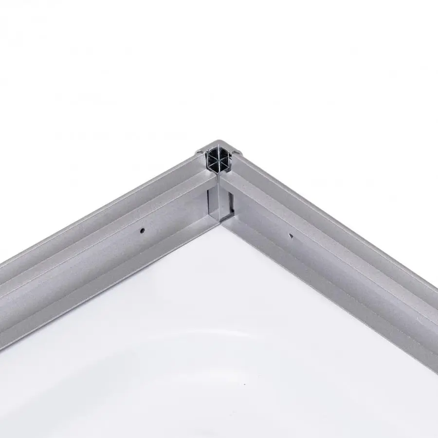 Душова кабіна Lidz Wawel SC90x90.SAT.LOW.GR, скло тоноване 4 мм