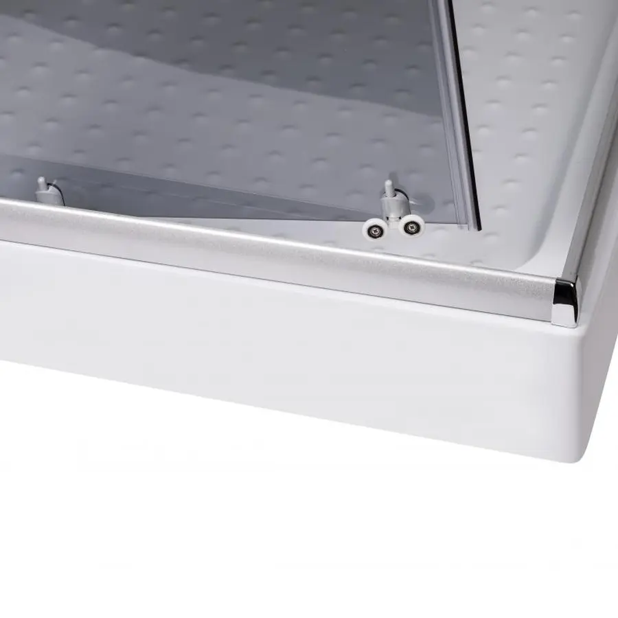 Душова кабіна Lidz Wawel SC90x90.SAT.LOW.GR, скло тоноване 4 мм