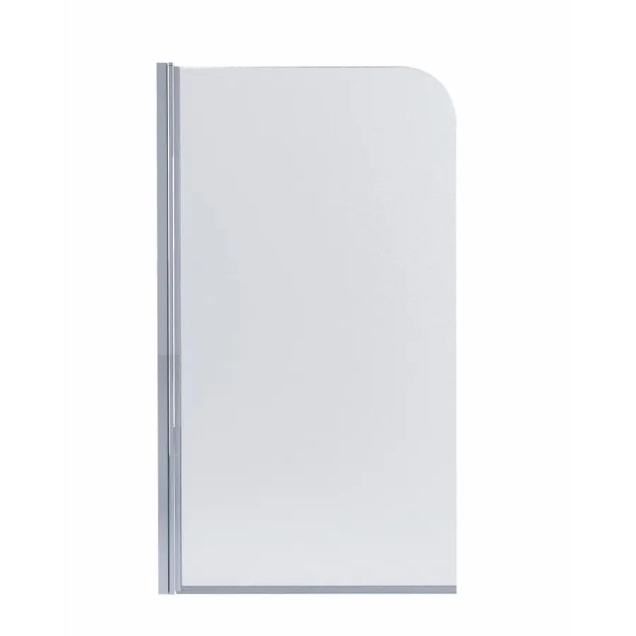 Штора на ванну Lidz Brama SS80x140L.CRM.FR скло Frost 6 мм, ліва