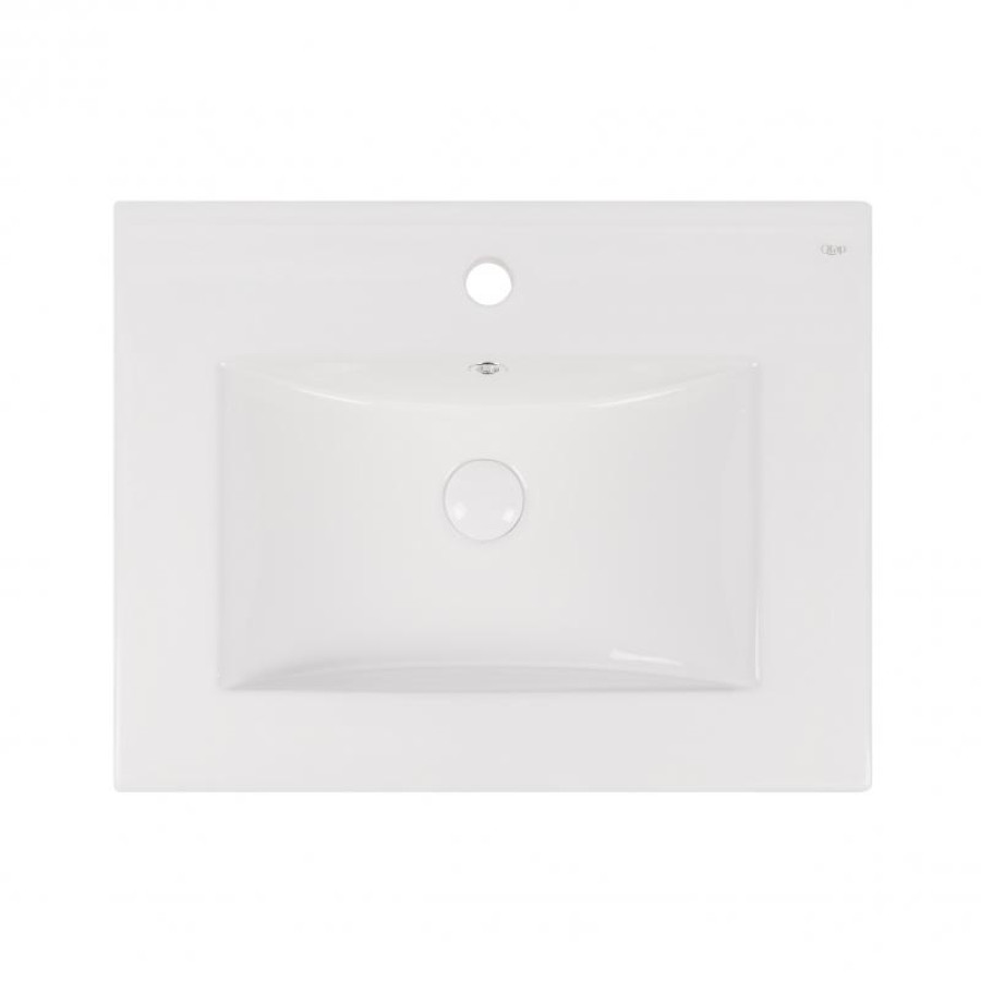 Комплект Qtap Scorpio 605х585х460 White тумба підвісна + раковина урізна QT1472TPВ6013060CW