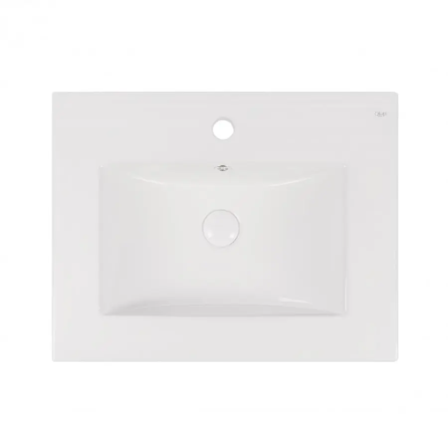 Комплект Qtap Scorpio 605х585х460 White тумба підвісна + раковина урізна QT1472TPВ6013060CW