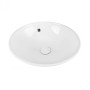 Раковина-чаша Qtap Robin 410х410х180 White з донним клапаном QT1311A004W