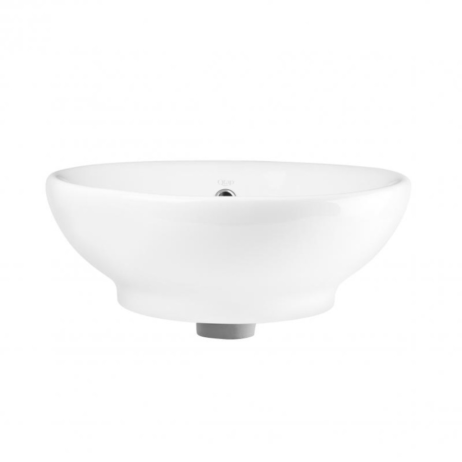 Раковина-чаша Qtap Robin 410х410х180 White з донним клапаном QT1311A004W