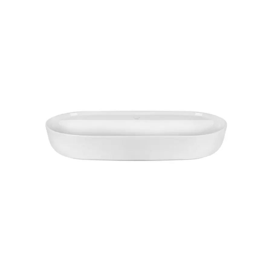 Раковина-чаша Qtap Scorpio 815х410х135 White з донним клапаном QT142203PW