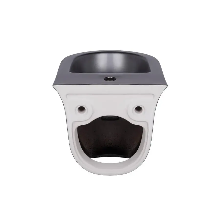 Біде підвісне Qtap Virgo 485х345х365 Matt black QT1855051FMB