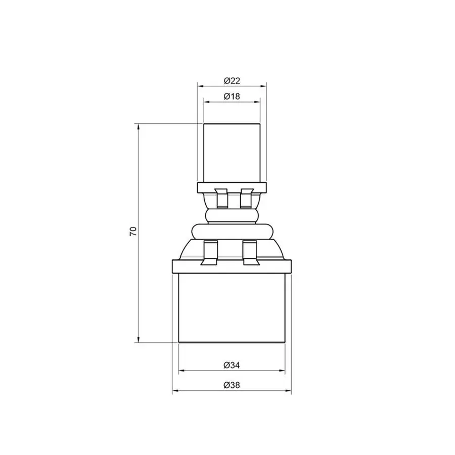 Муфта прес Icma 32х16 №400