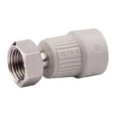 Муфта PPR Ekoplastik с накидной гайкой (мет.) 20х3 / 4 "