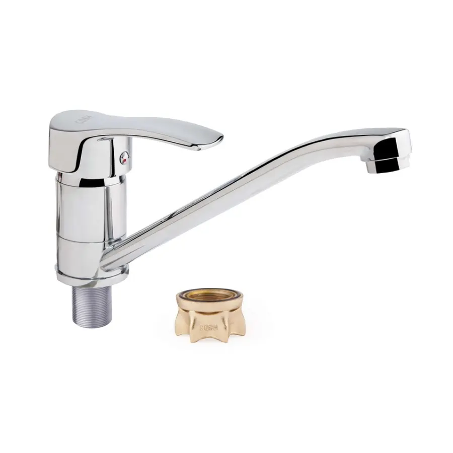 Кухонний змішувач сталевий GF (CRM)S-03-003