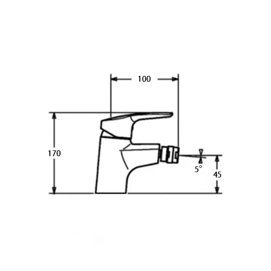 Змішувач для біде GF (CRM)S-08-001АF