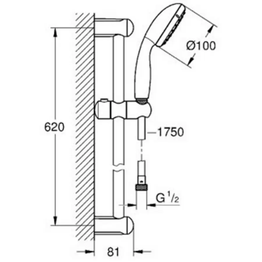 Набір змішувачів Grohe BauLoop S-Size 123220S