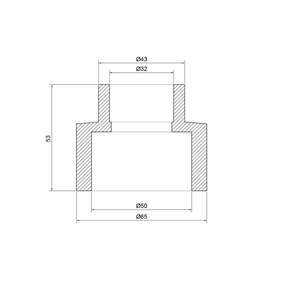 Муфта PPR Thermo Alliance 50х32