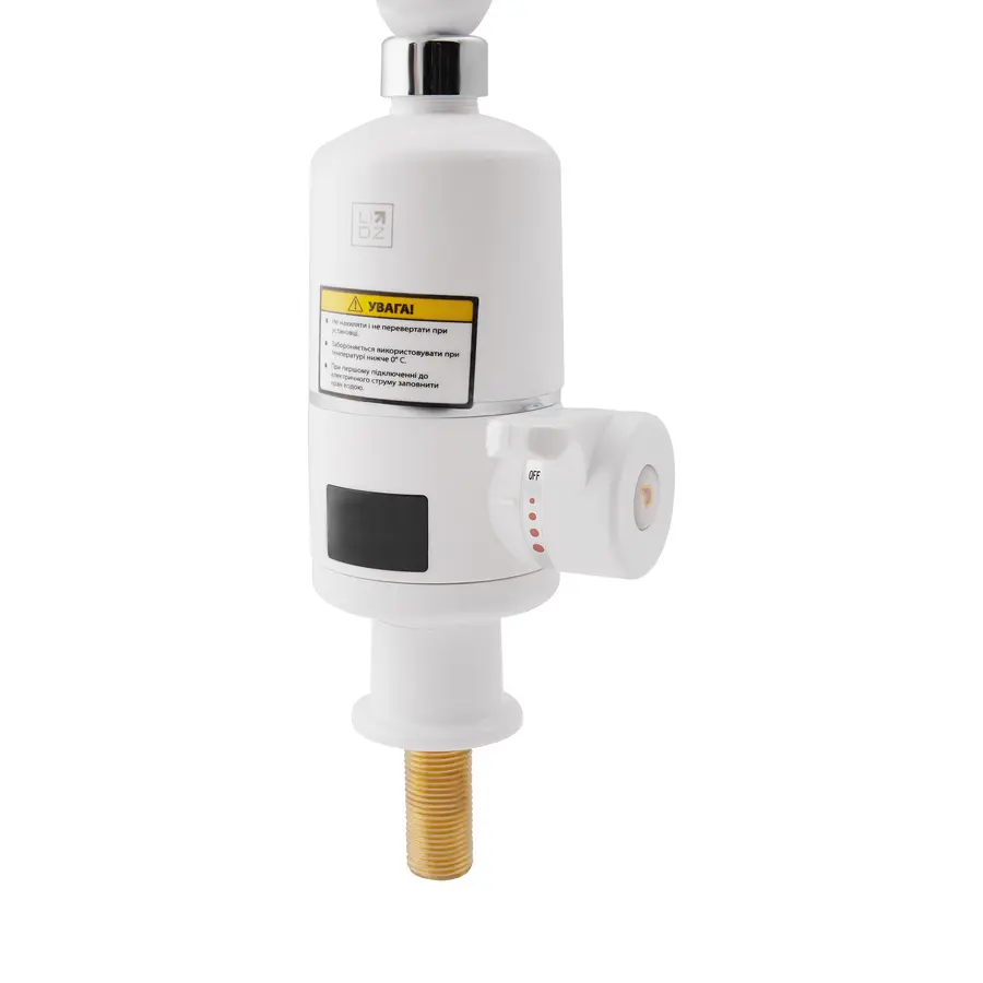 Кран для кухні проточний Lidz (WHI) 95 00 057 електричний