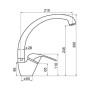 Смеситель для кухни GF (NKS) S-03-012F