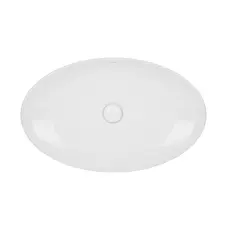 Раковина-чаша Qtap Dove 680х420х120 White з донним клапаном QT0611K160W
