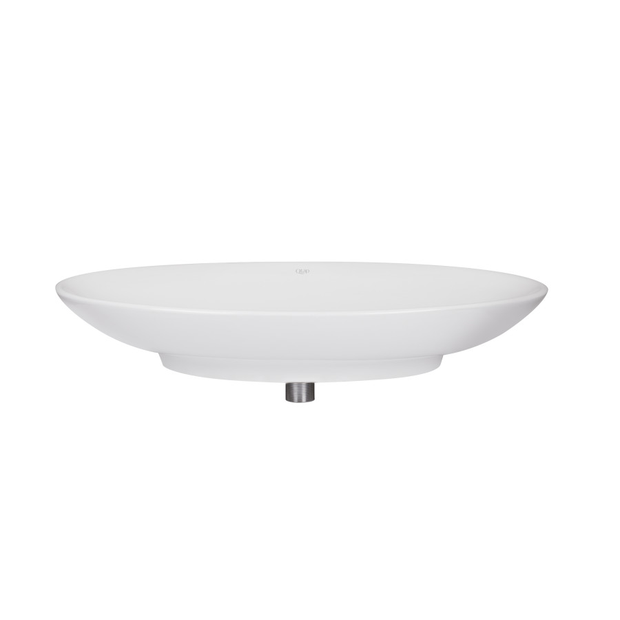 Раковина-чаша Qtap Dove 680х420х120 White з донним клапаном QT0611K160W