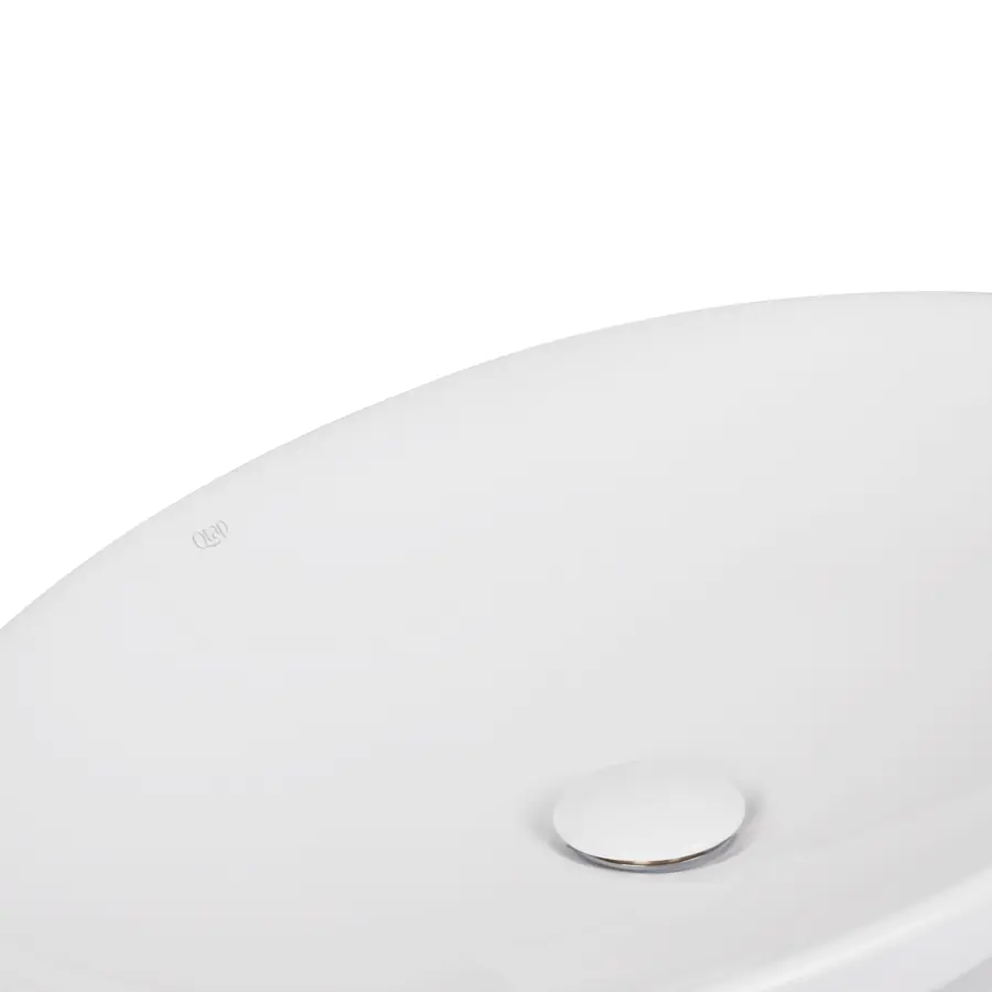 Раковина-чаша Qtap Dove 680х420х120 White з донним клапаном QT0611K160W
