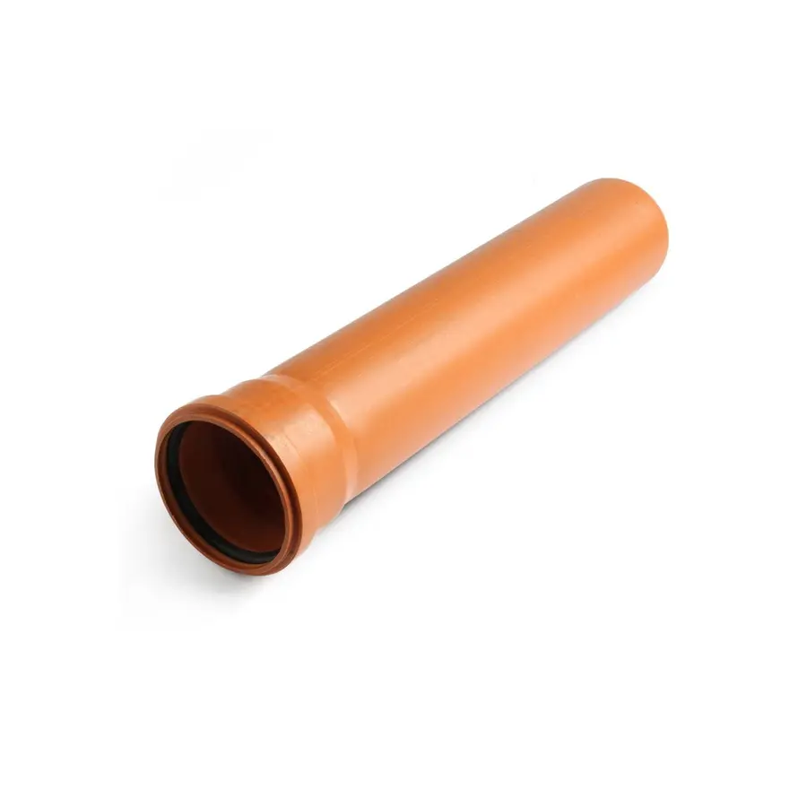 Труба ПВХ канализационная 110х2,7, 0,5 м (внешняя)