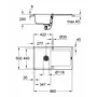Кухонная гранитная мойка Grohe Sink K500 31644AP0