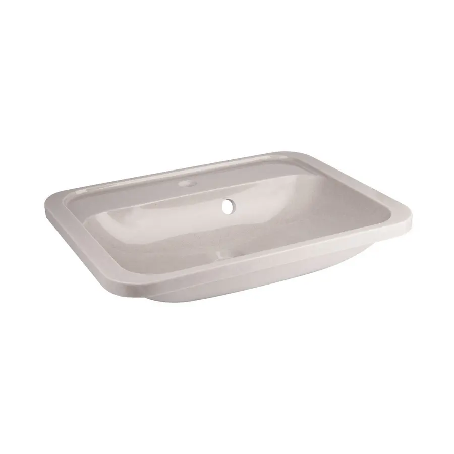 Раковина для ванны GF (BEI-02) 550х430 / 110 бежевая