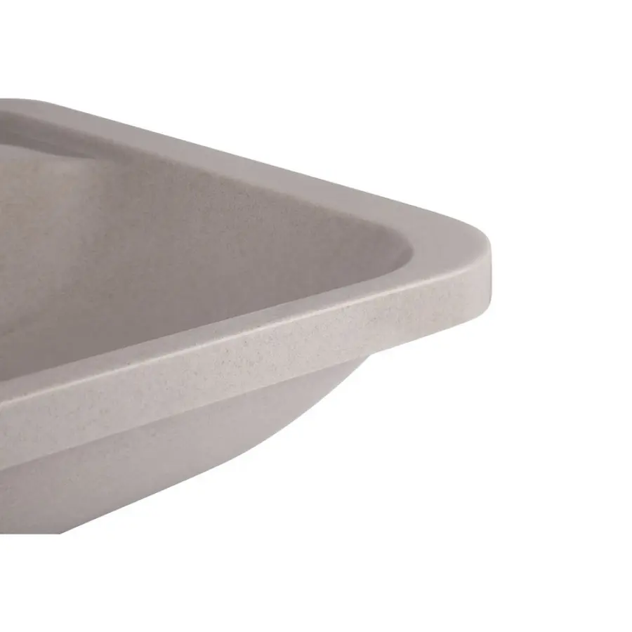 Раковина для ванны GF (BEI-02) 550х430 / 110 бежевая