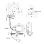 Змішувач для раковини безконтактний Lidz (CRM) 90 00 079 00