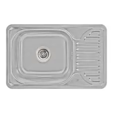 Кухонна мийка Lidz 6642 0,8 мм Micro Decor (LIDZ664208MICDEC)