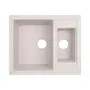 Кухонна гранітна мийка з додатковою чашею Lidz 615x500/200 COL-06 (LIDZCOL06615500200)