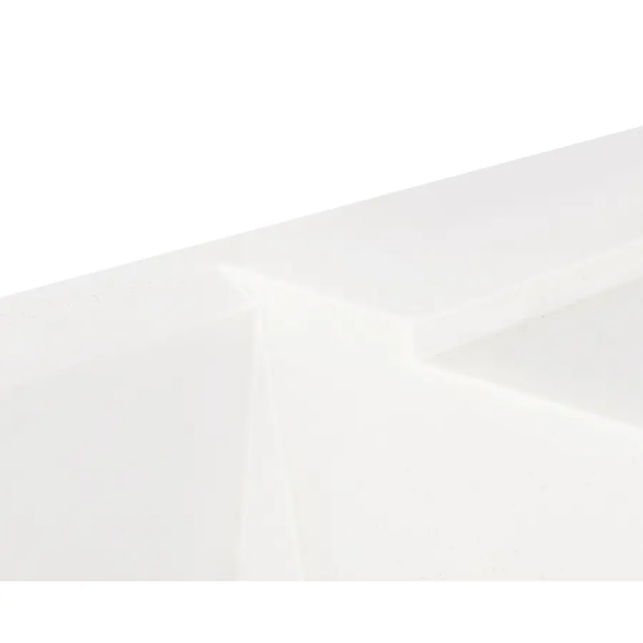 Кухонна гранітна мийка Lidz 790x495/230 WHI-01 (LIDZWHI01790495230)