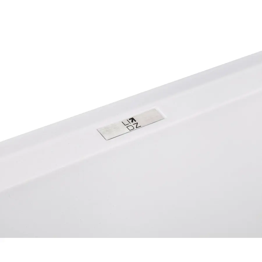 Кухонна гранітна мийка Lidz 790x495/230 WHI-01 (LIDZWHI01790495230)