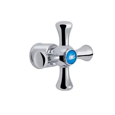 Кран-букса Lidz (CRM) 57 01 010 01 S10 з ручкою