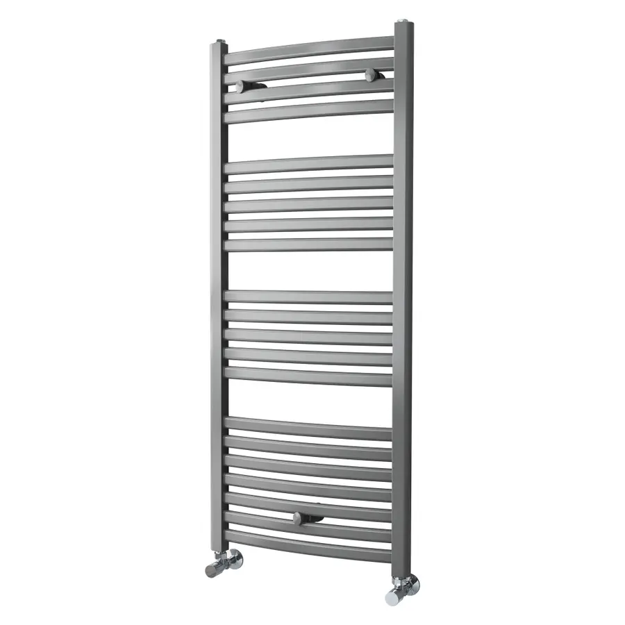 Сушилка Полотенцесушитель водяной Qtap Dias (SIL) P21 1200x500 HY