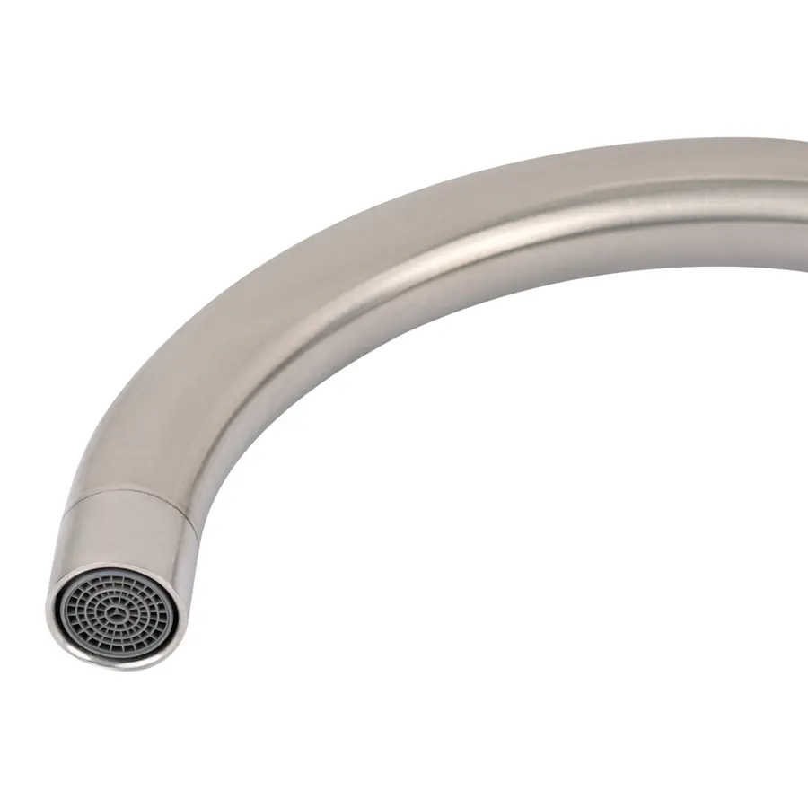 Кухонна мийка Qtap з двома чашами S7843 2.7/1.0 мм Satin + змішувач + сушарка + дозатор для миючого засобу