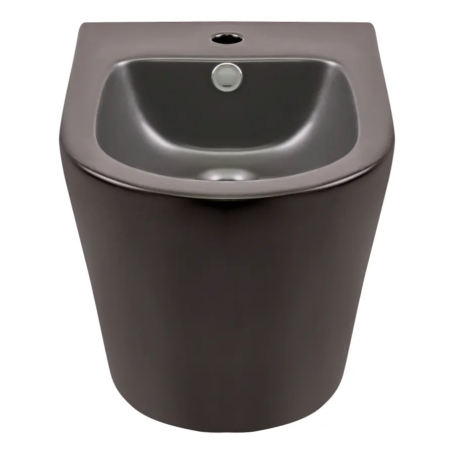 Біде підвісне Qtap Scorpio 515x360x345 Matt black QT1455053FMB