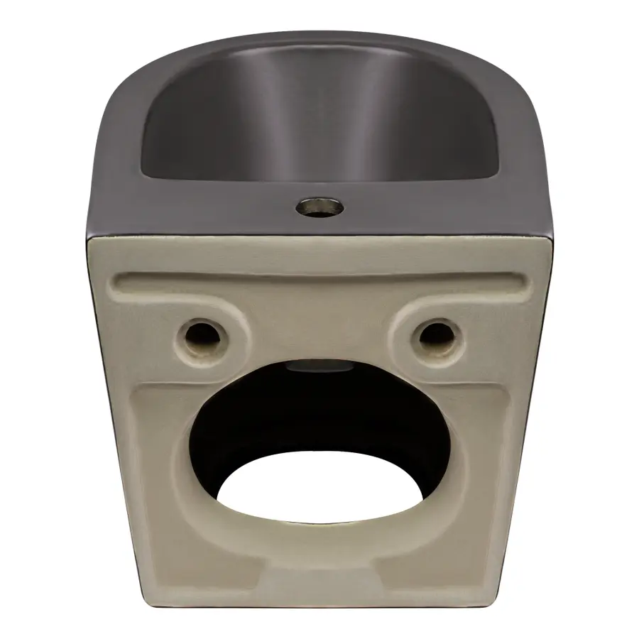 Біде підвісне Qtap Robin 495х370х325 Matt black QT1355046FMB