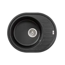 Кухонна гранітна мийка Lidz 620x500/200 BLM-14 (LIDZBLM14620500200)